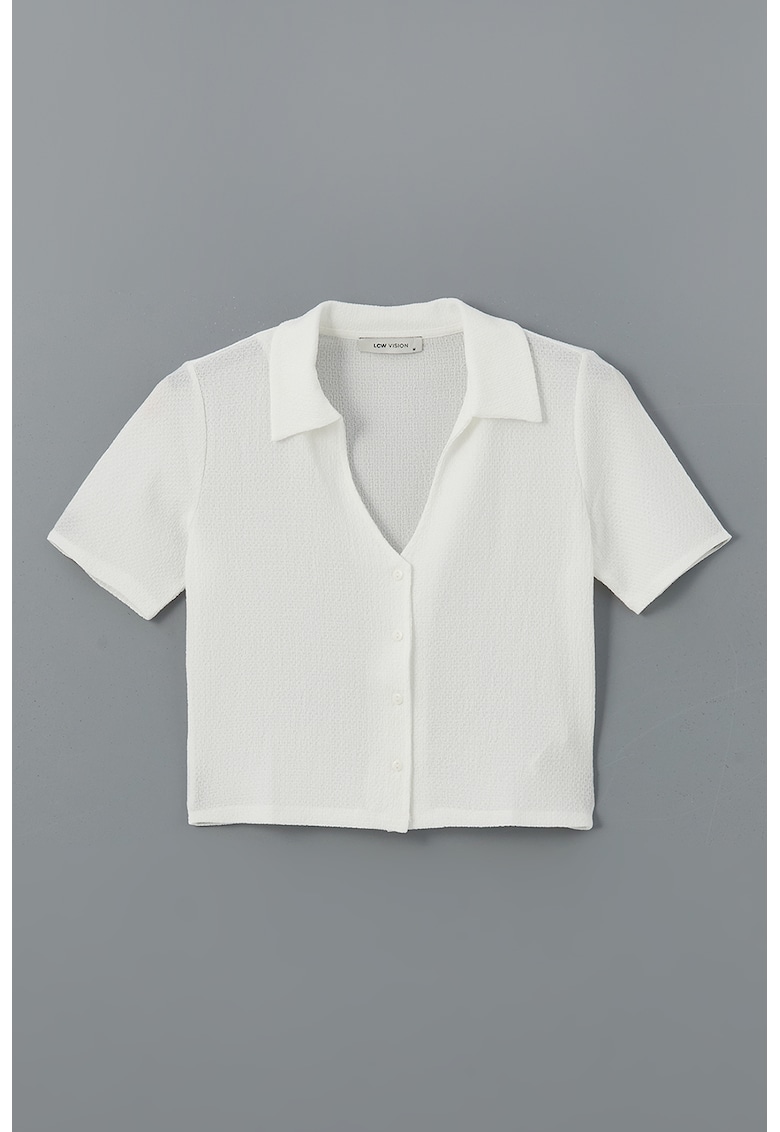 Camasa crop cu nasturi