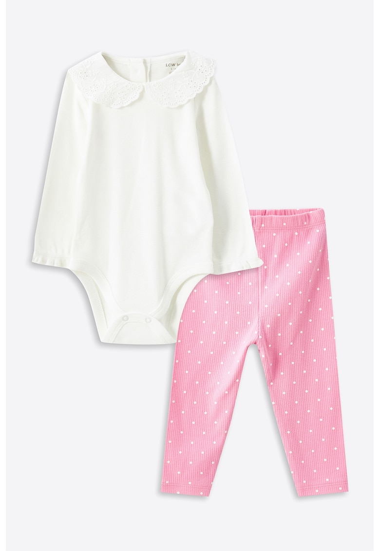 Set de body si pantaloni striati
