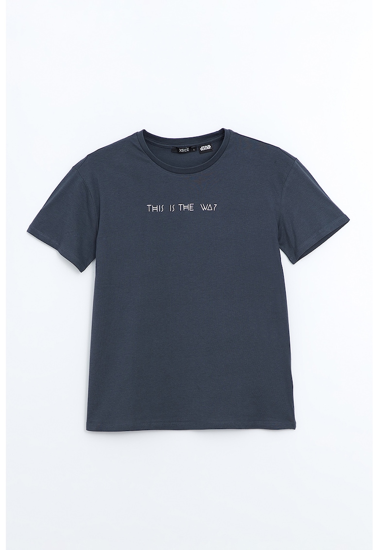 Tricou din bumbac cu imprimeu pe partea din spate