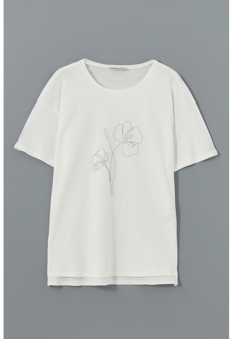 Tricou din bumbac cu imprimeu Tricou din bumbac cu imprimeu