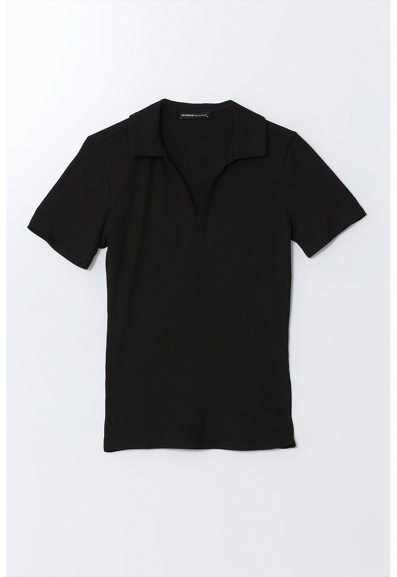 Tricou polo cambrat