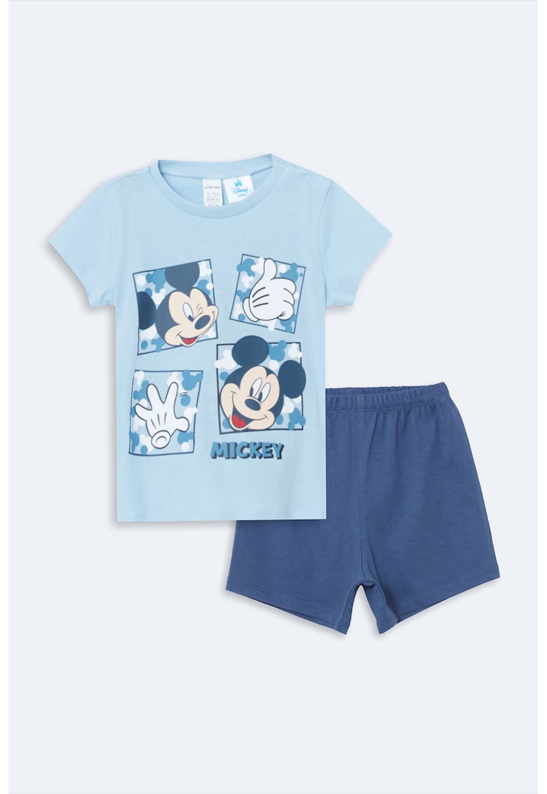 Pijama cu imprimeu Mickey Mouse