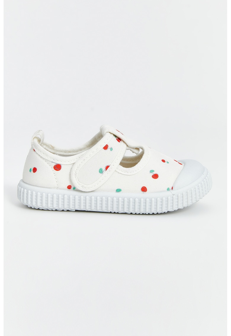 Pantofi Mary Jane din material textil