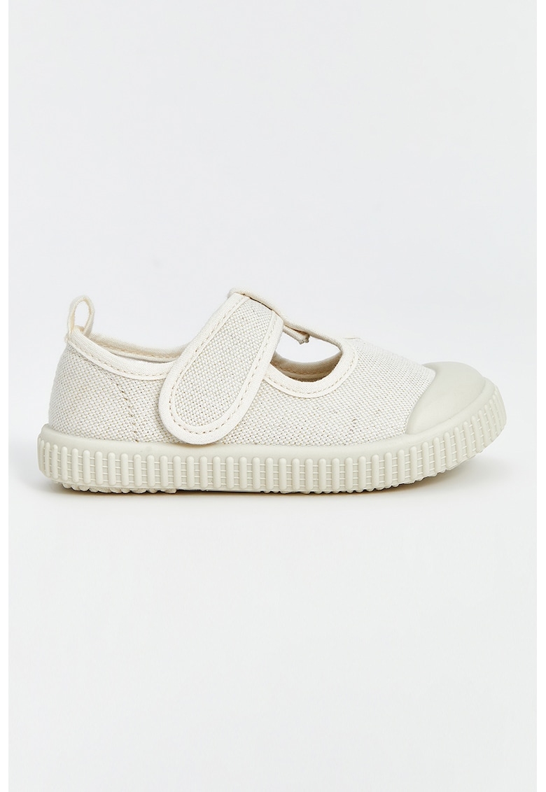 Pantofi Mary Jane din material textil