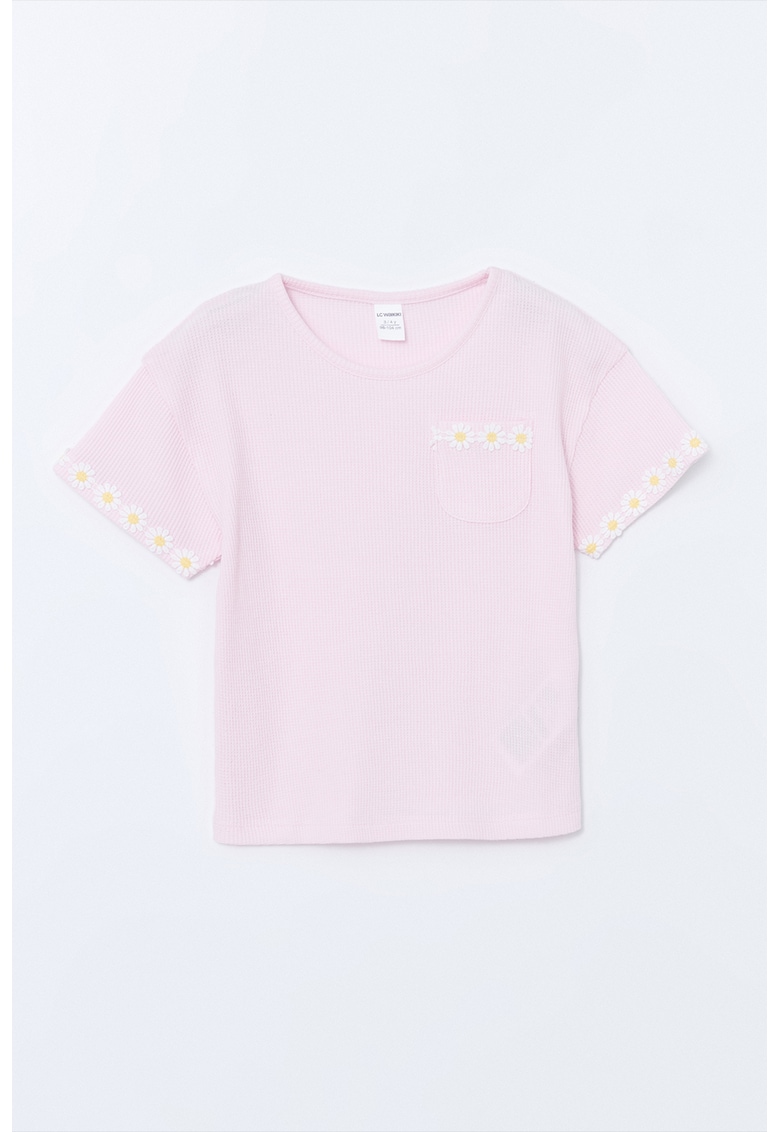 Tricou cu buzunar pe piept