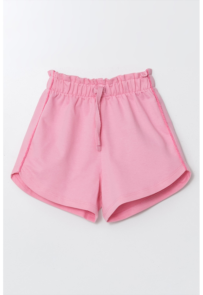 Pantaloni scurti cu talie inalta