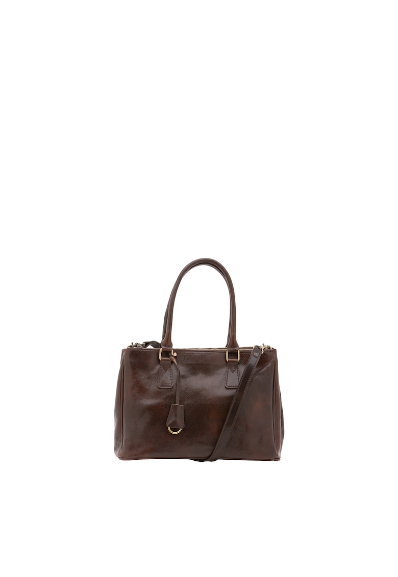 Geanta tote din piele cu bareta detasabila