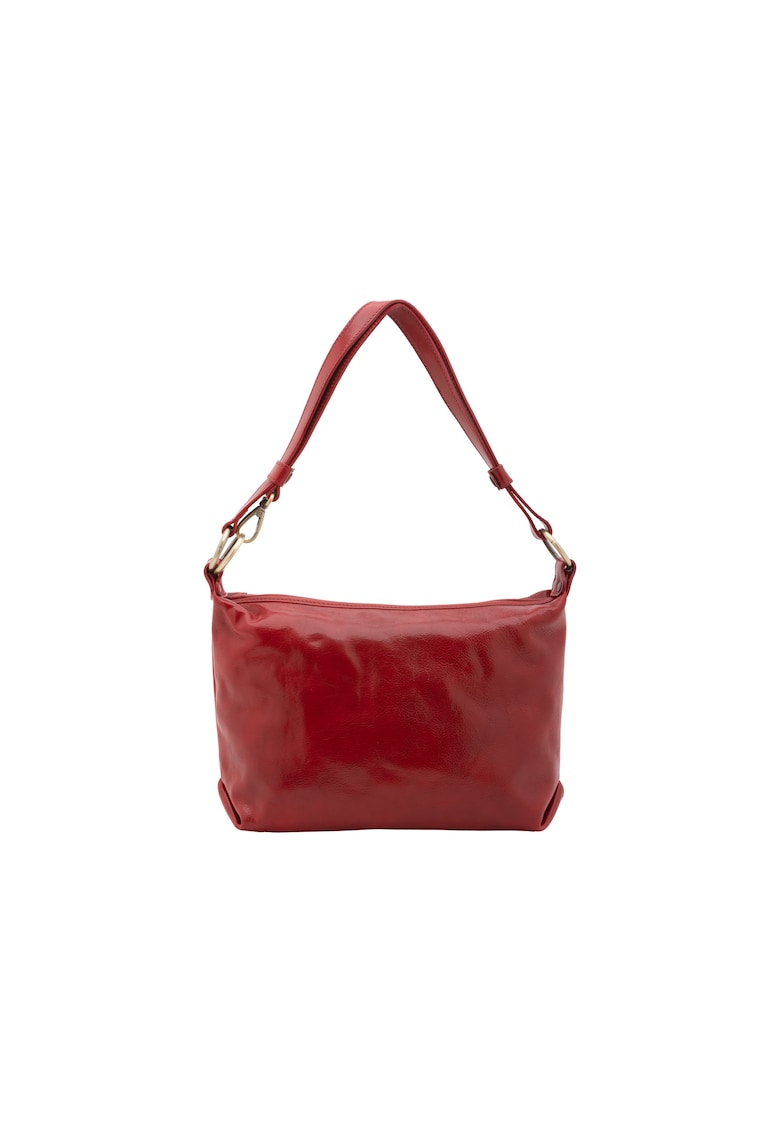 Geanta din piele cu bareta de umar