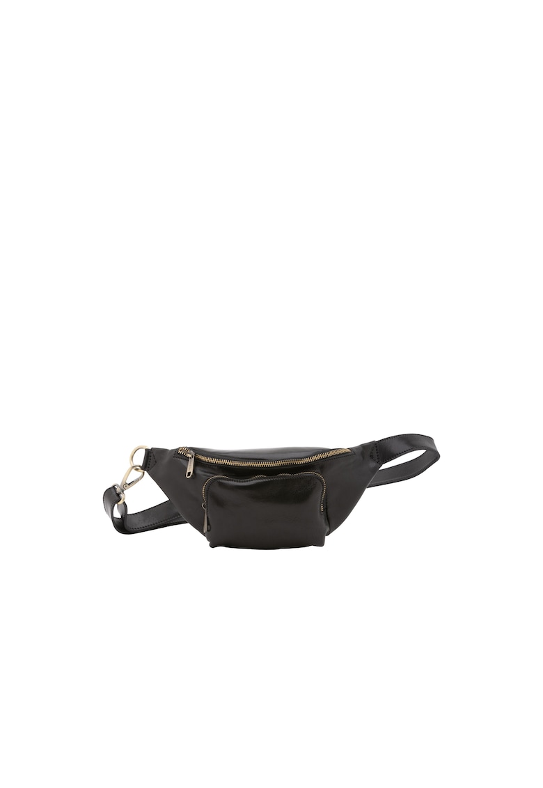 Geanta crossbody de piele cu bareta ajustabila