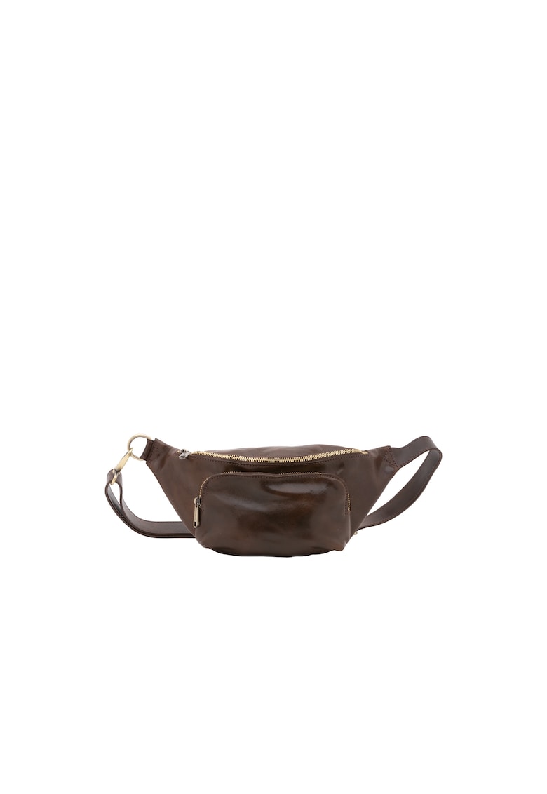 Borseta de piele cu bareta ajustabila