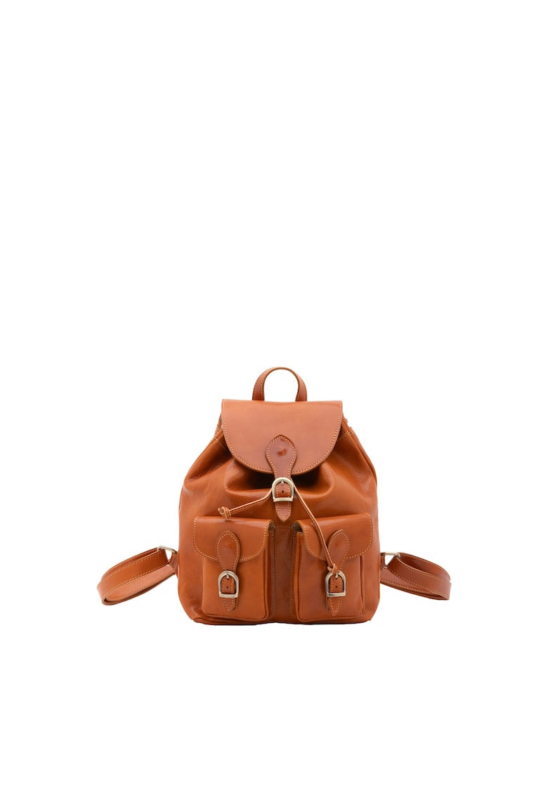 Rucsac de piele cu bareta detasabila