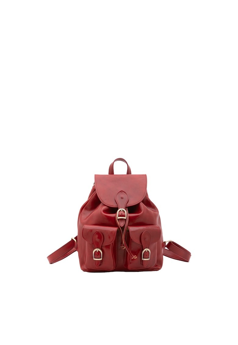 Rucsac de piele cu bareta detasabila