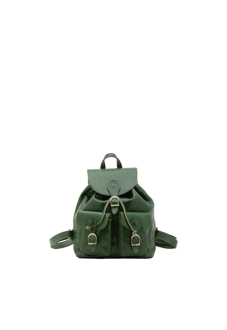 Rucsac de piele cu bareta detasabila