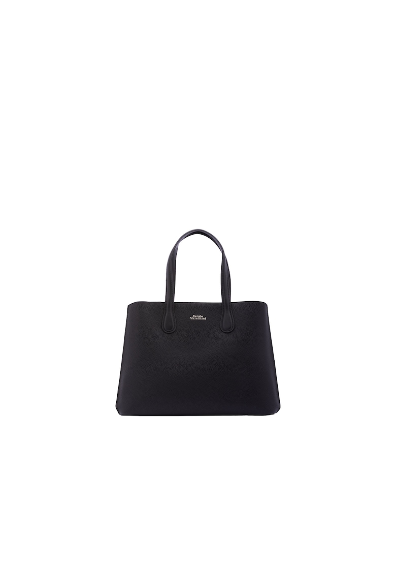 Geanta tote din piele ecologica - Negru