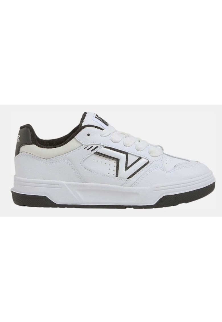 Pantofi sport barbati alb/negru - sintetic - talpa confortabila