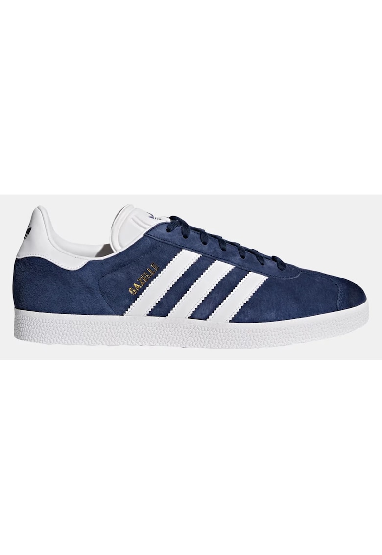 Pantofi sport Gazelle din piele intoarsa - Albastru mineral inchis