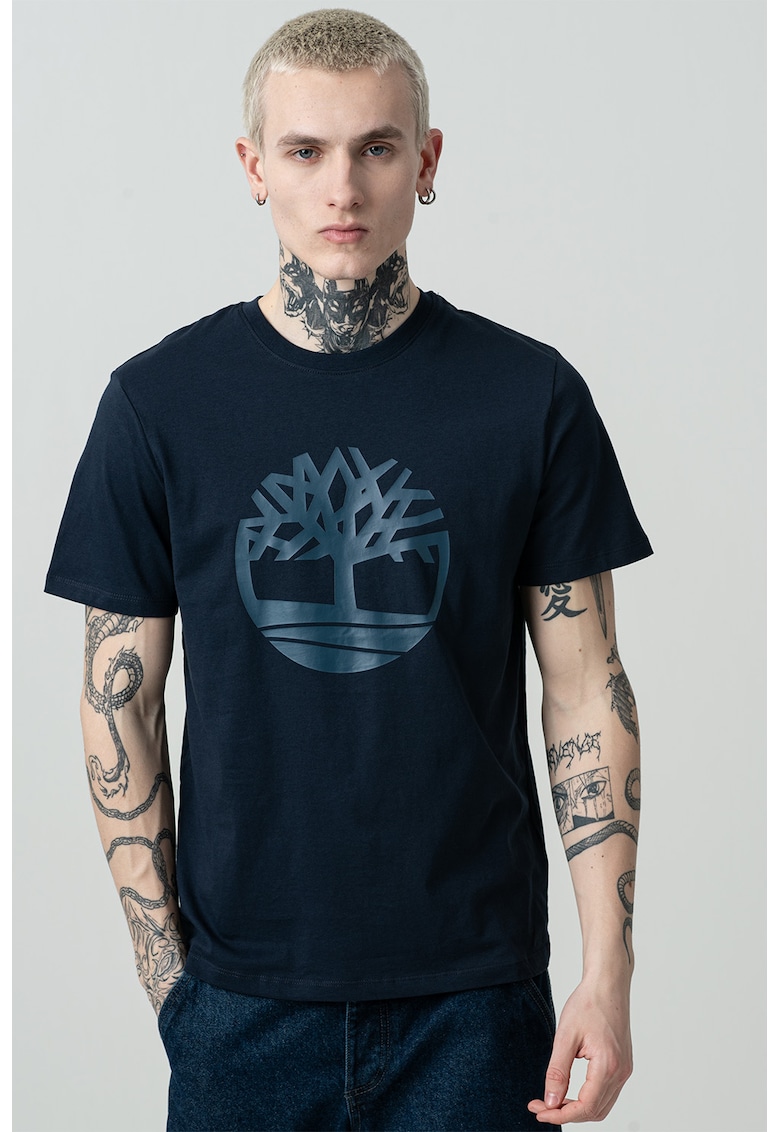 Tricou de bumbac cu imprimeu logo