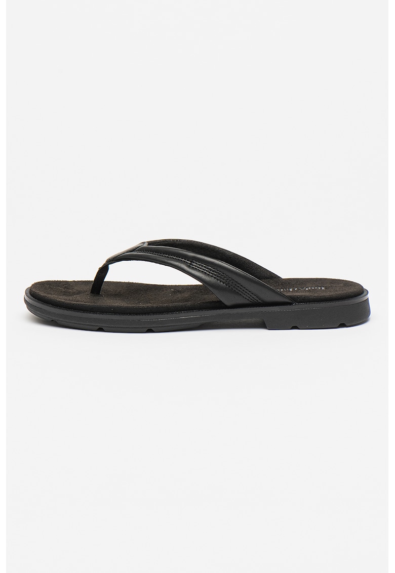 Papuci flip-flop de piele