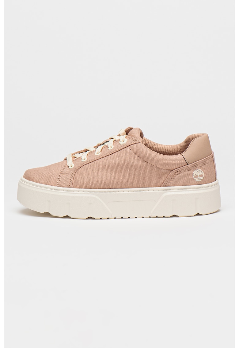 Pantofi sport Laurel Court Canvas - Alb murdar/Roz prafuit