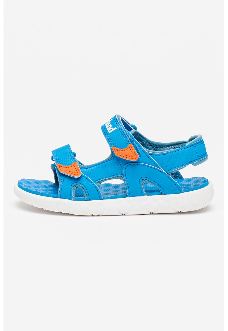 Sandale de piele ecologica cu velcro Perkins Row