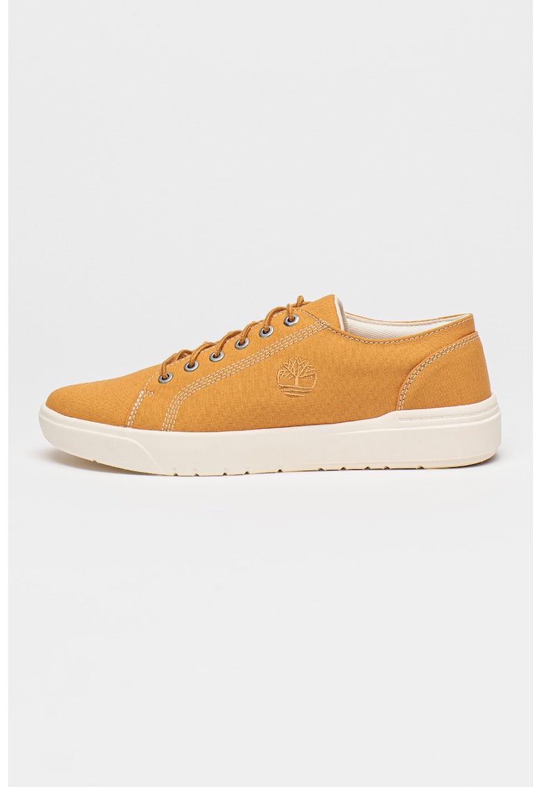 Pantofi sport Seneca Bay din panza - Galben sofran/Alb murdar