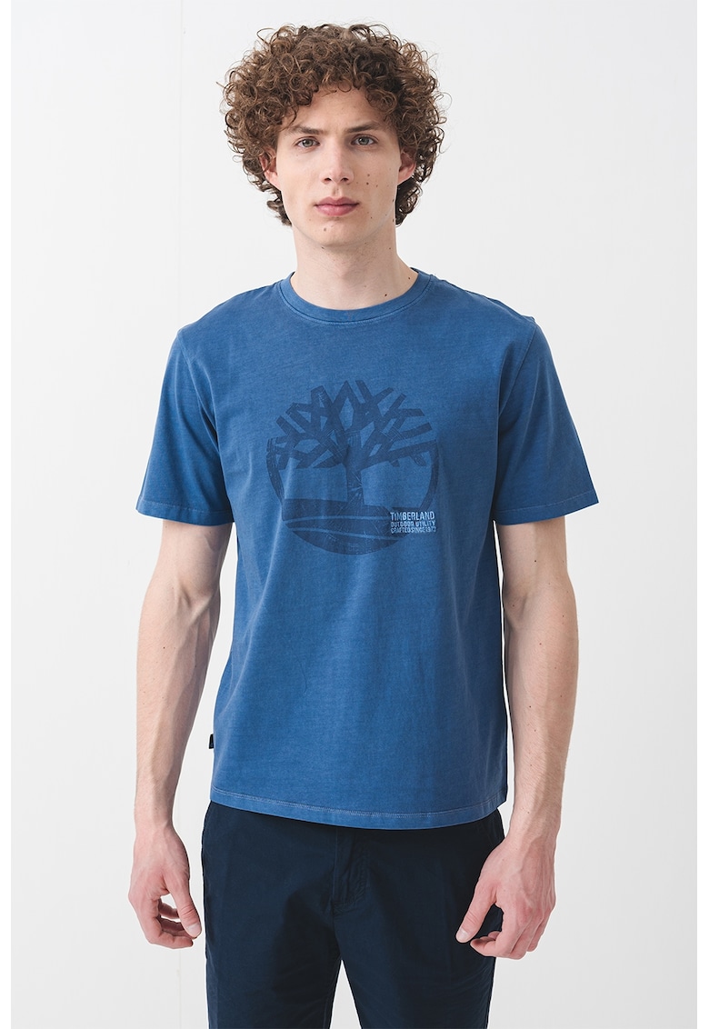 Tricou cu imprimeu logo Merrymack - Albastru inchis