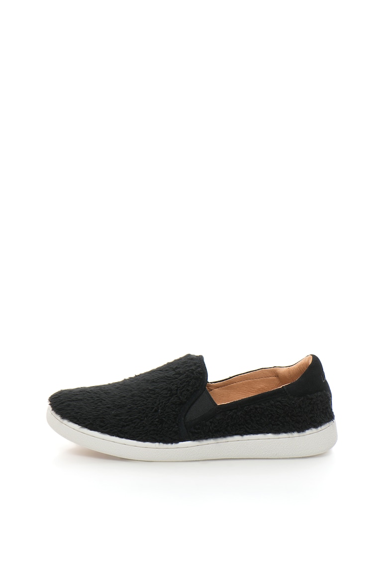 Pantofi slip-on cu insertii de piele intoarsa Ricci