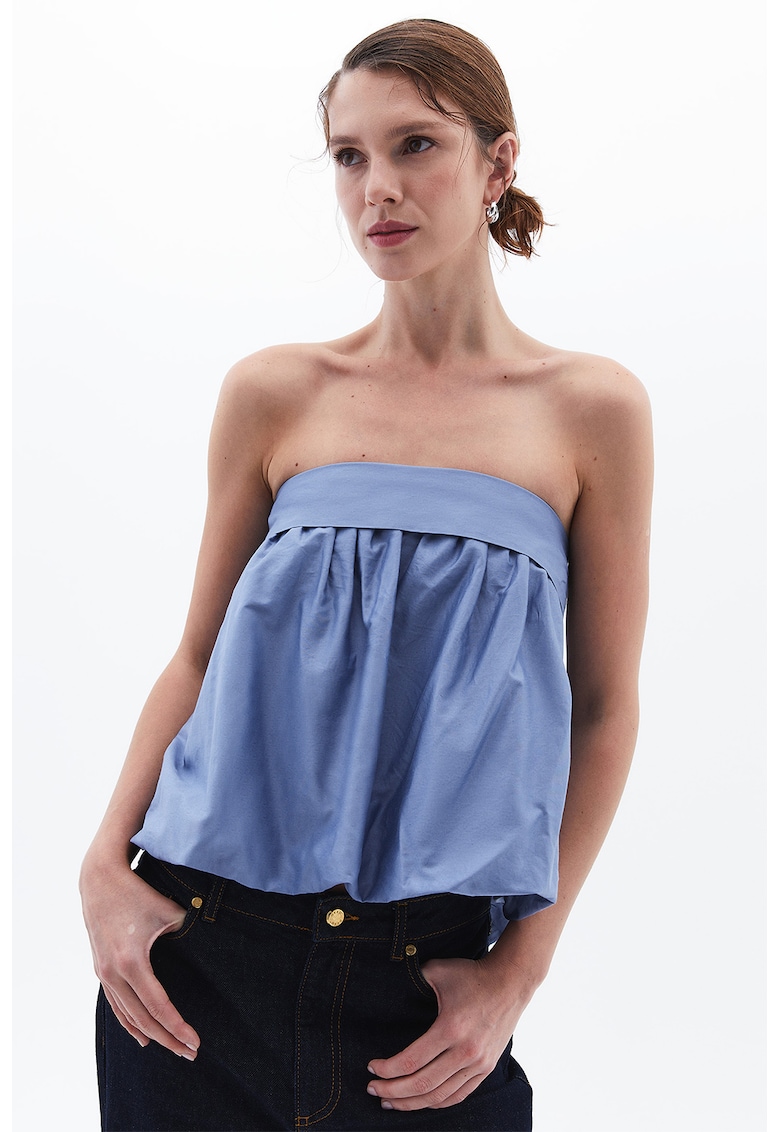 Top din bumbac - fara maneci