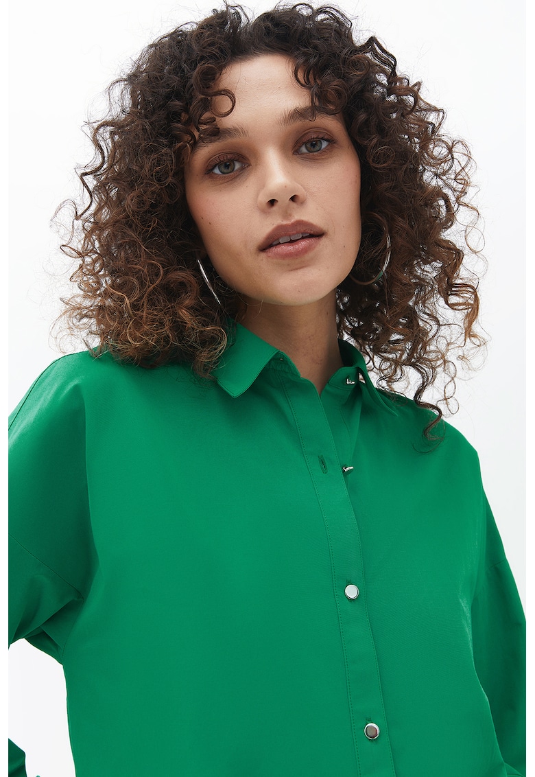 Camasa uni din amestec de bumbac