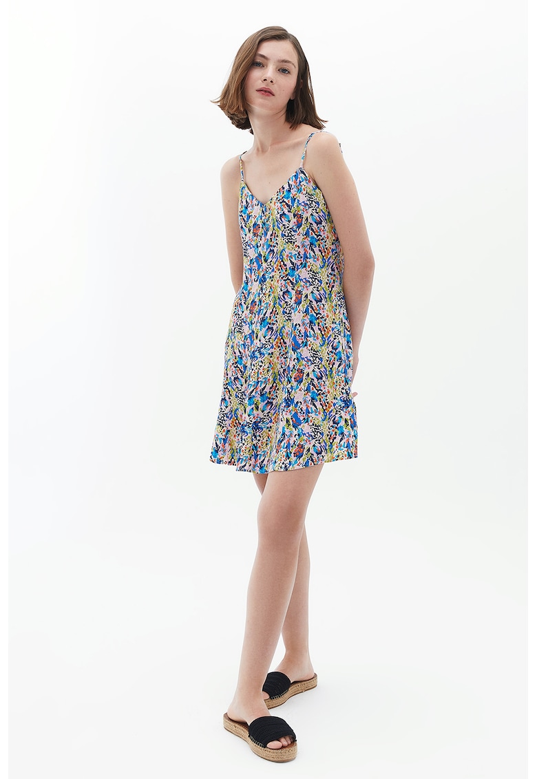 Rochie mini cu imprimeu floral