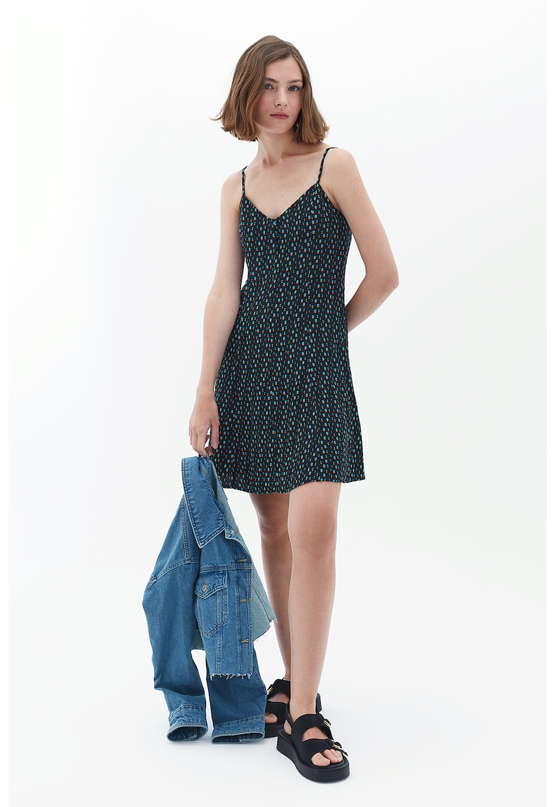 Rochie mini cu imprimeu floral