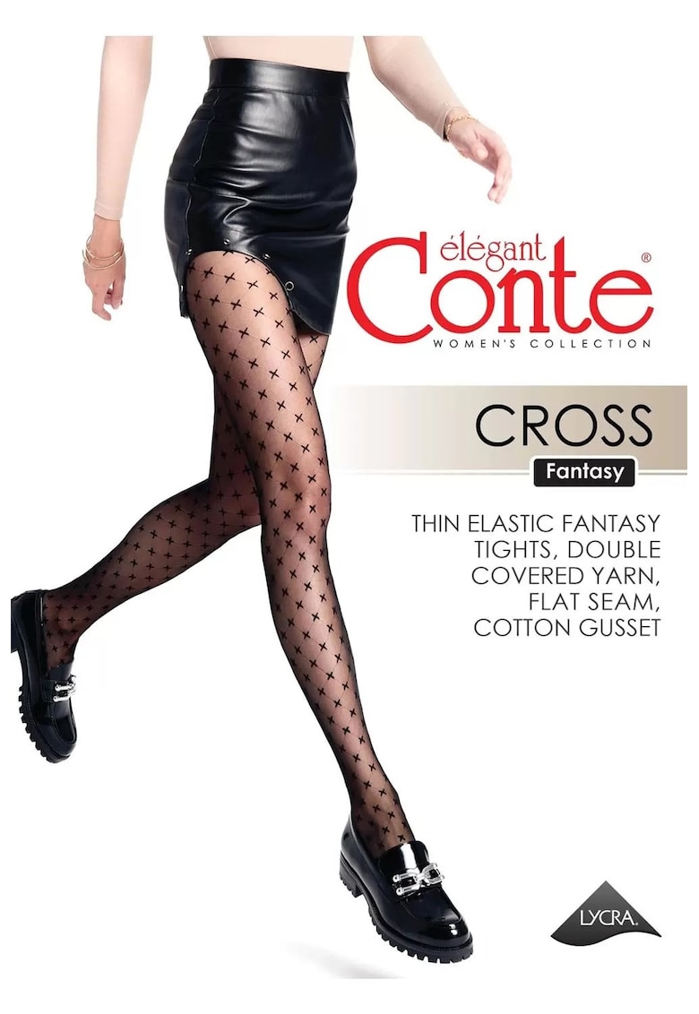 Dres cu model romburi si X-uri - Conte Fantasy Cross