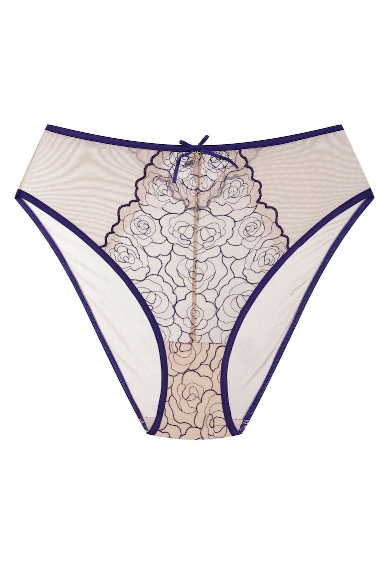 Chiloti cu talie ridicata Batty Albastru