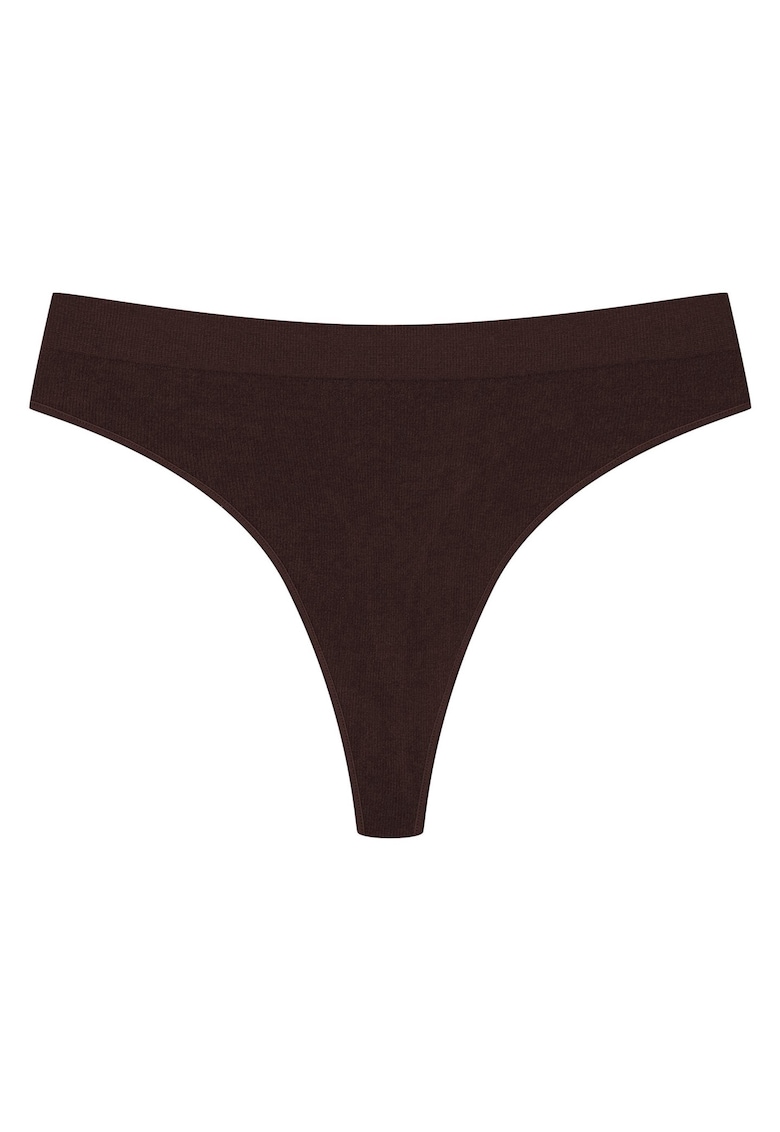 Chiloti tipul stringi Larleen Maro Cafeniu