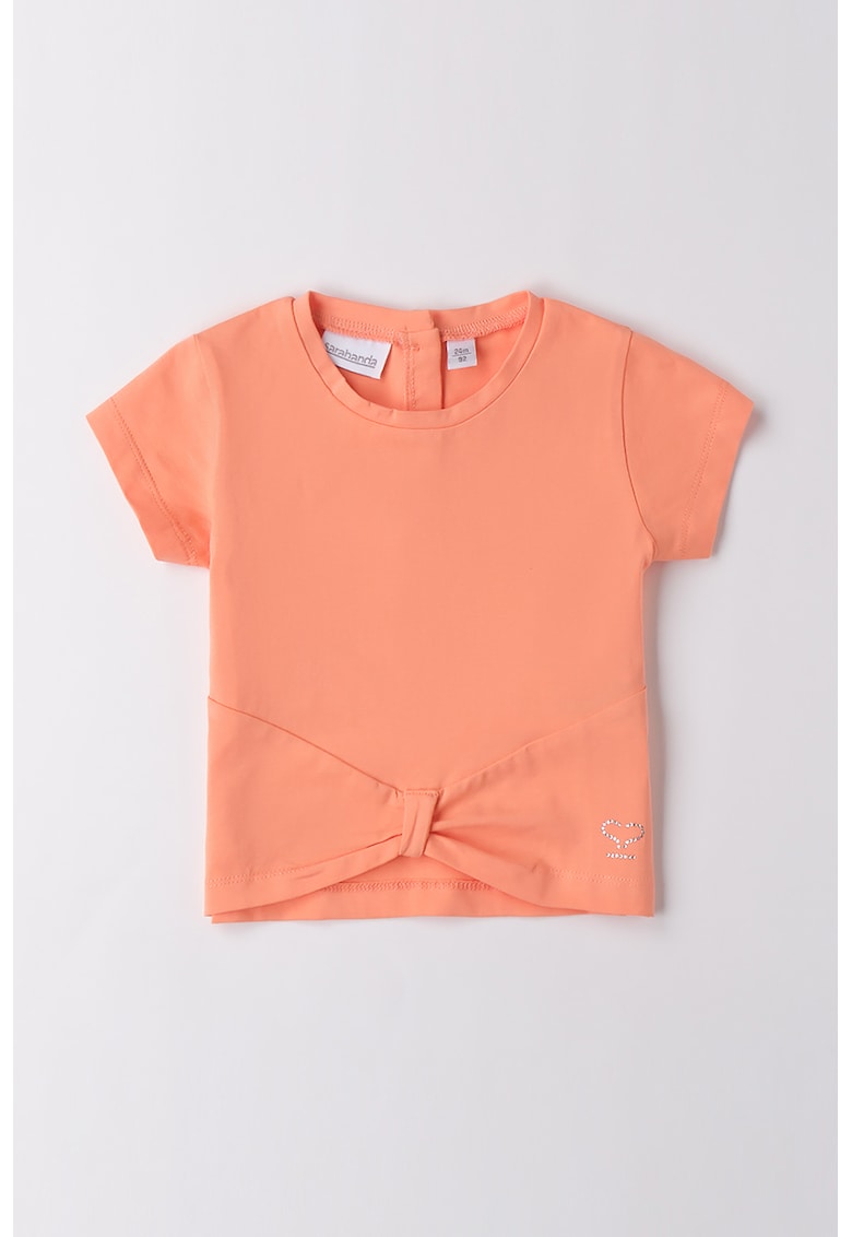 Tricou cu design funda - Roz somon