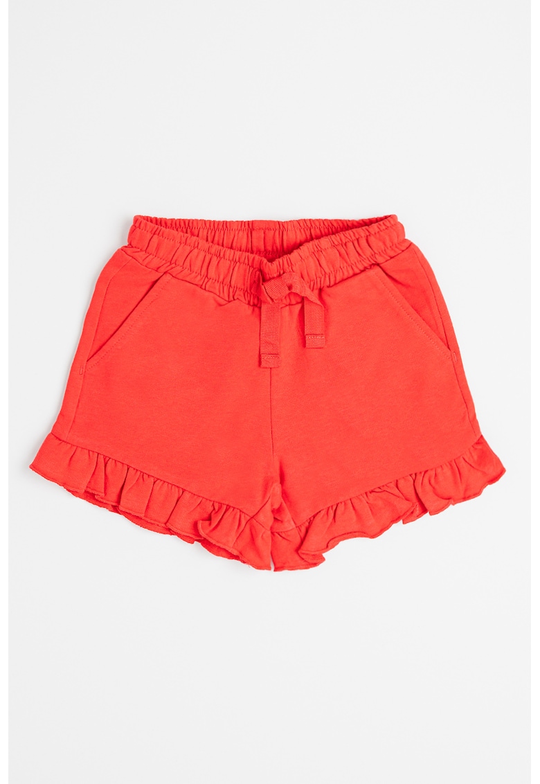 Pantaloni scurti cu buzunare oblice