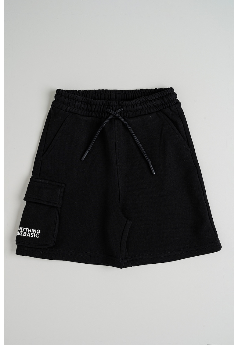 Pantaloni scurti din bumbac cu snur de ajustare