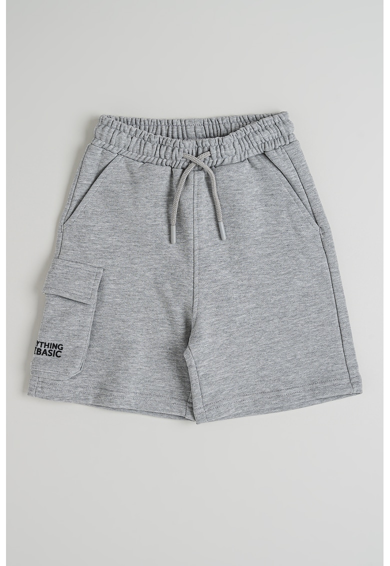 Pantaloni scurti din bumbac cu snur de ajustare