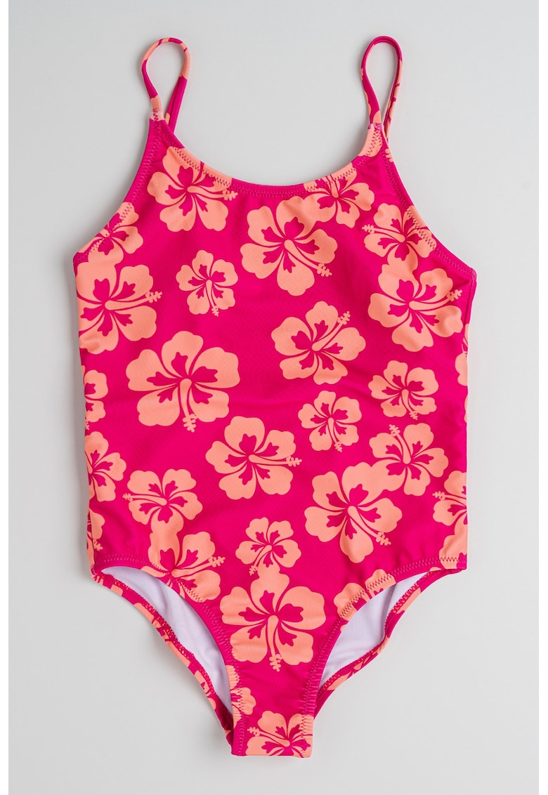 Costum de baie intreg cu model floral