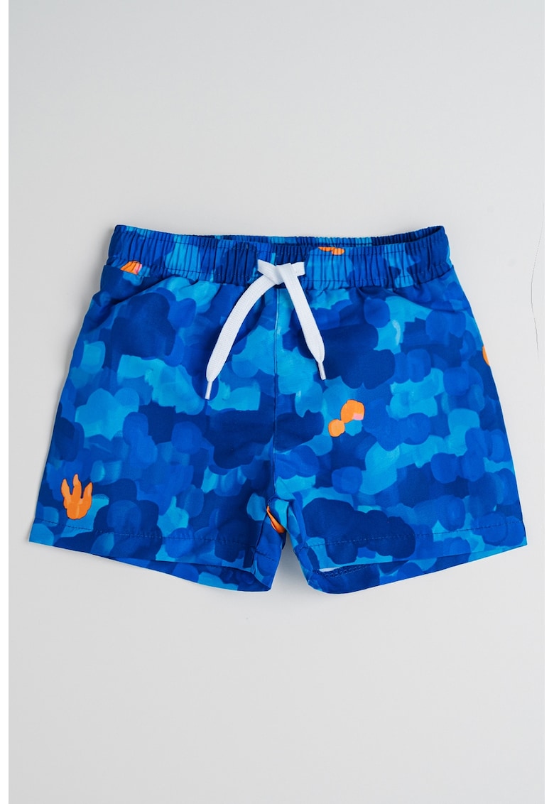 Pantaloni scurti de baie cu model Pantaloni scurti de baie cu model