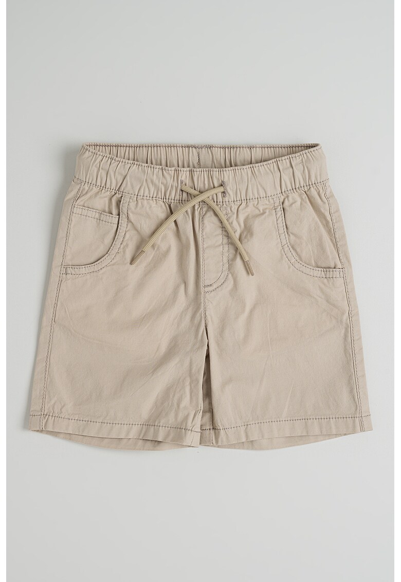 Pantaloni scurti regular fit cu snur de ajustare in talie