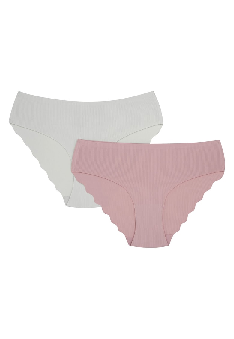 Chiloti Brazilian Pama set de 2  Roz murdar - verde mienta