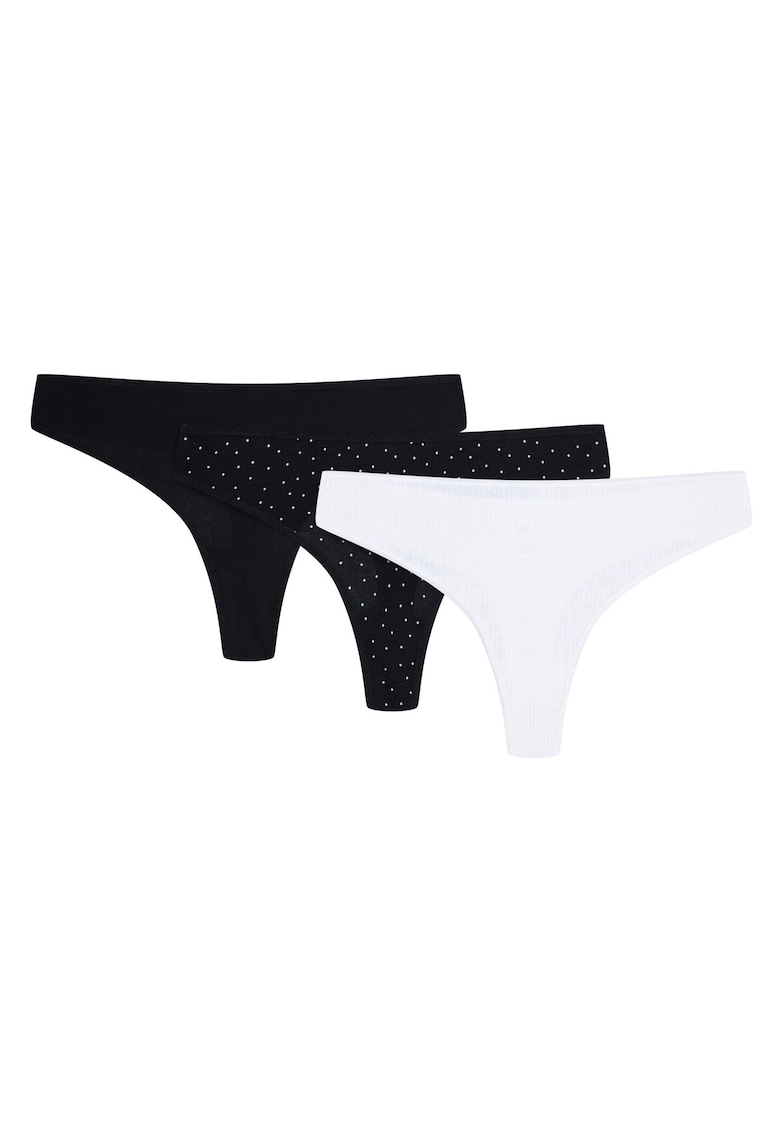 Chiloti stringi Sol-Sol set de 3 Multi color - Multicolor