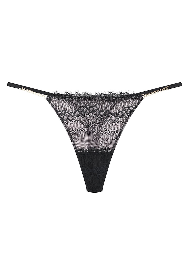 Chiloti stringi Bonjour negru - Negru
