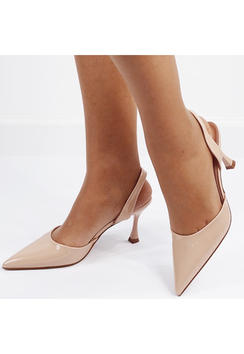 Pantofi bej eleganti DA-208 04 16540