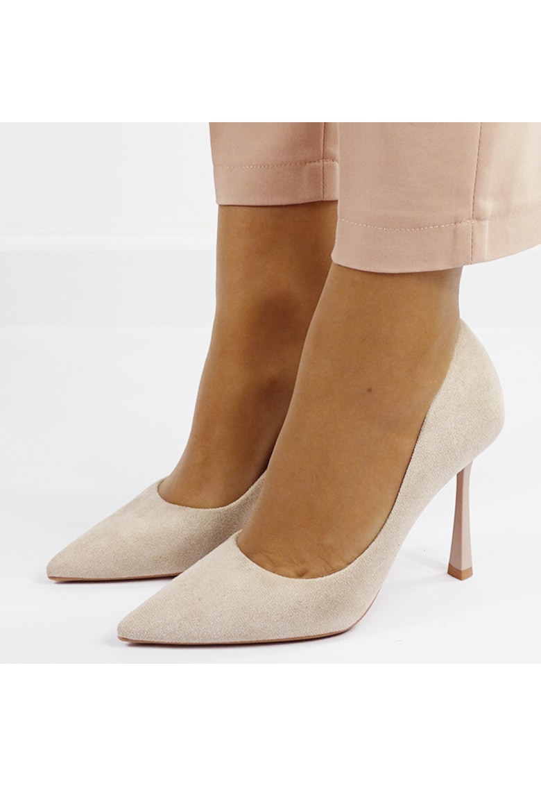 Pantofi bej eleganti D-1283 04 16606