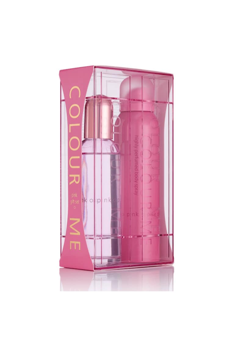 Set cadou apa de parfum de dama Pink & spray de corp - Milton-Lloyd Fragrances - 250 ml Set cadou apa de parfum de dama Pink & spray de corp - Milton-Lloyd Fragrances - 250 ml