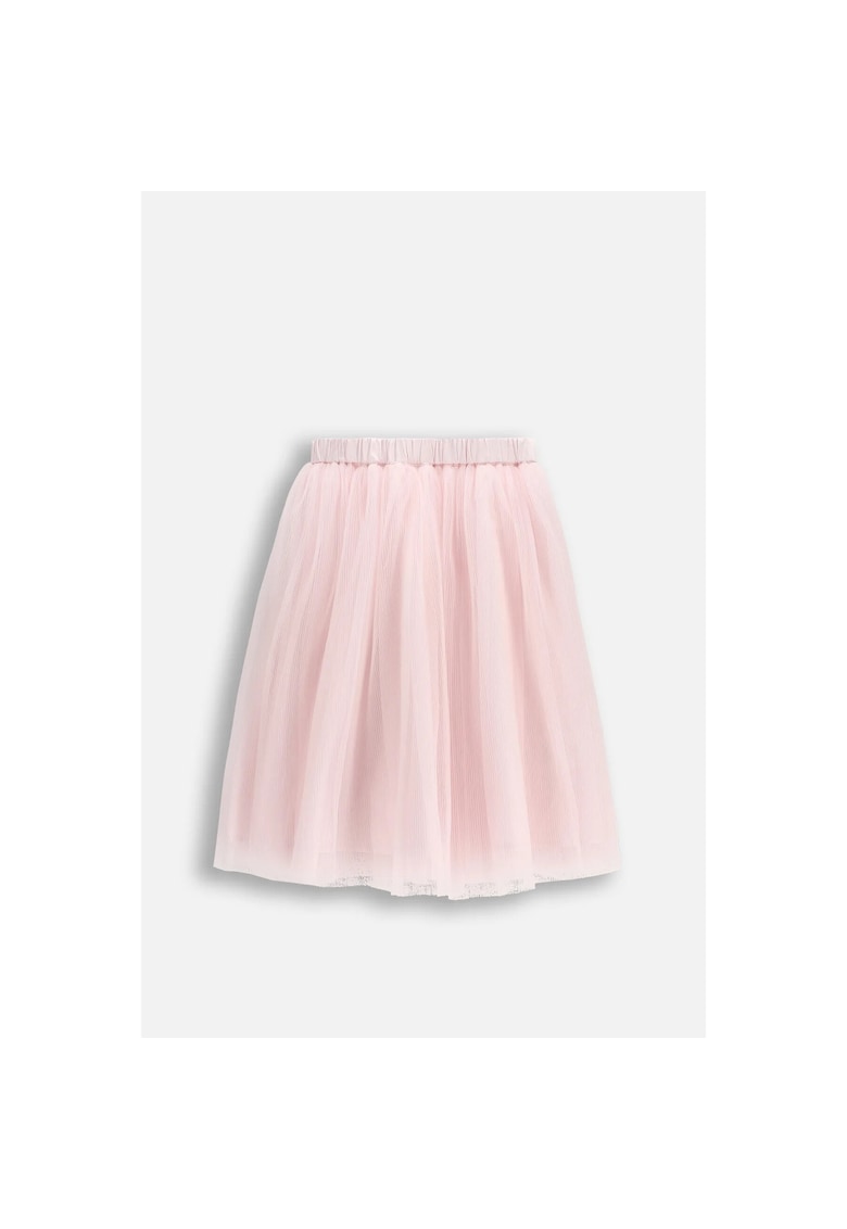 Fusta din tulle cu talie elastica