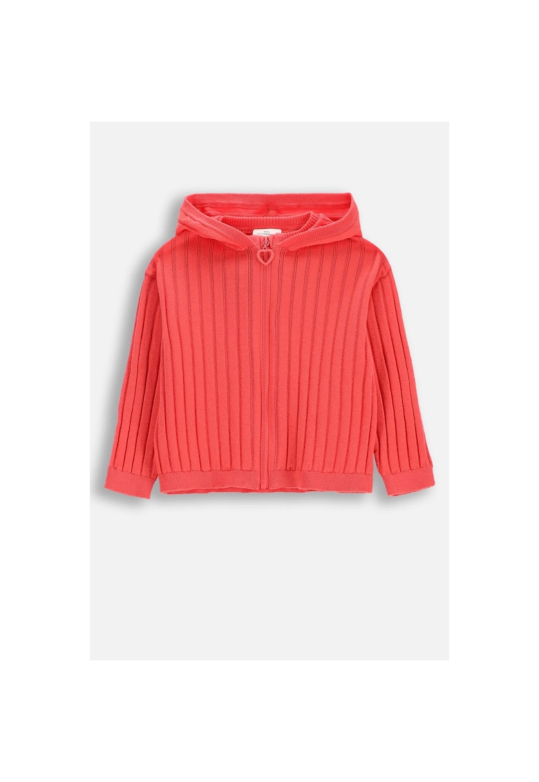 Hanorac pentru Fete - coral - bumbac - cu gluga