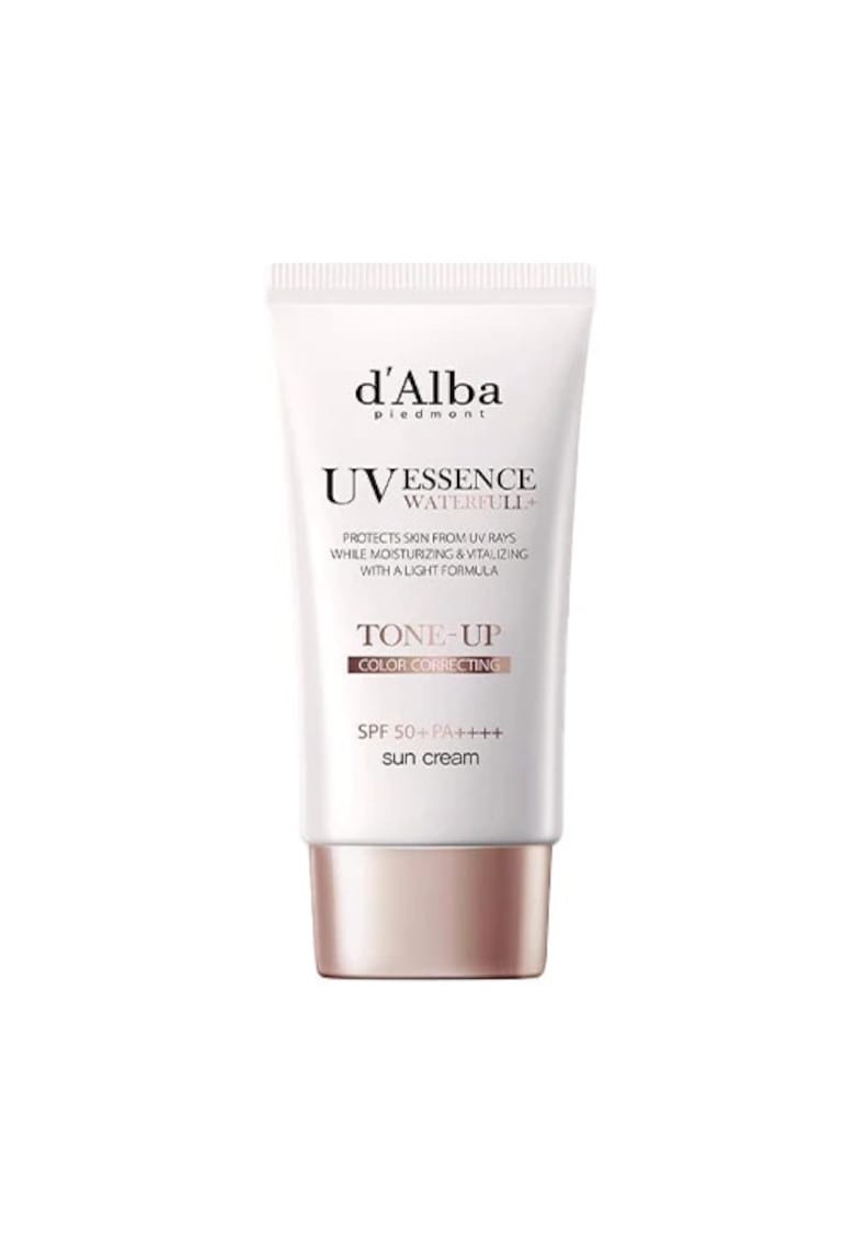 Crema solara Waterfull Tone-Up cu efect de iluminare (roz) - 50ml